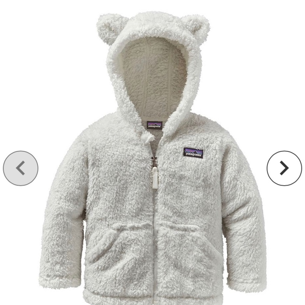 Patagonia girls fleece jacket